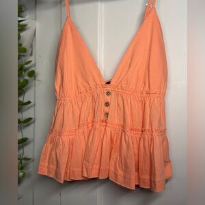 Angie Coral Camisole Top